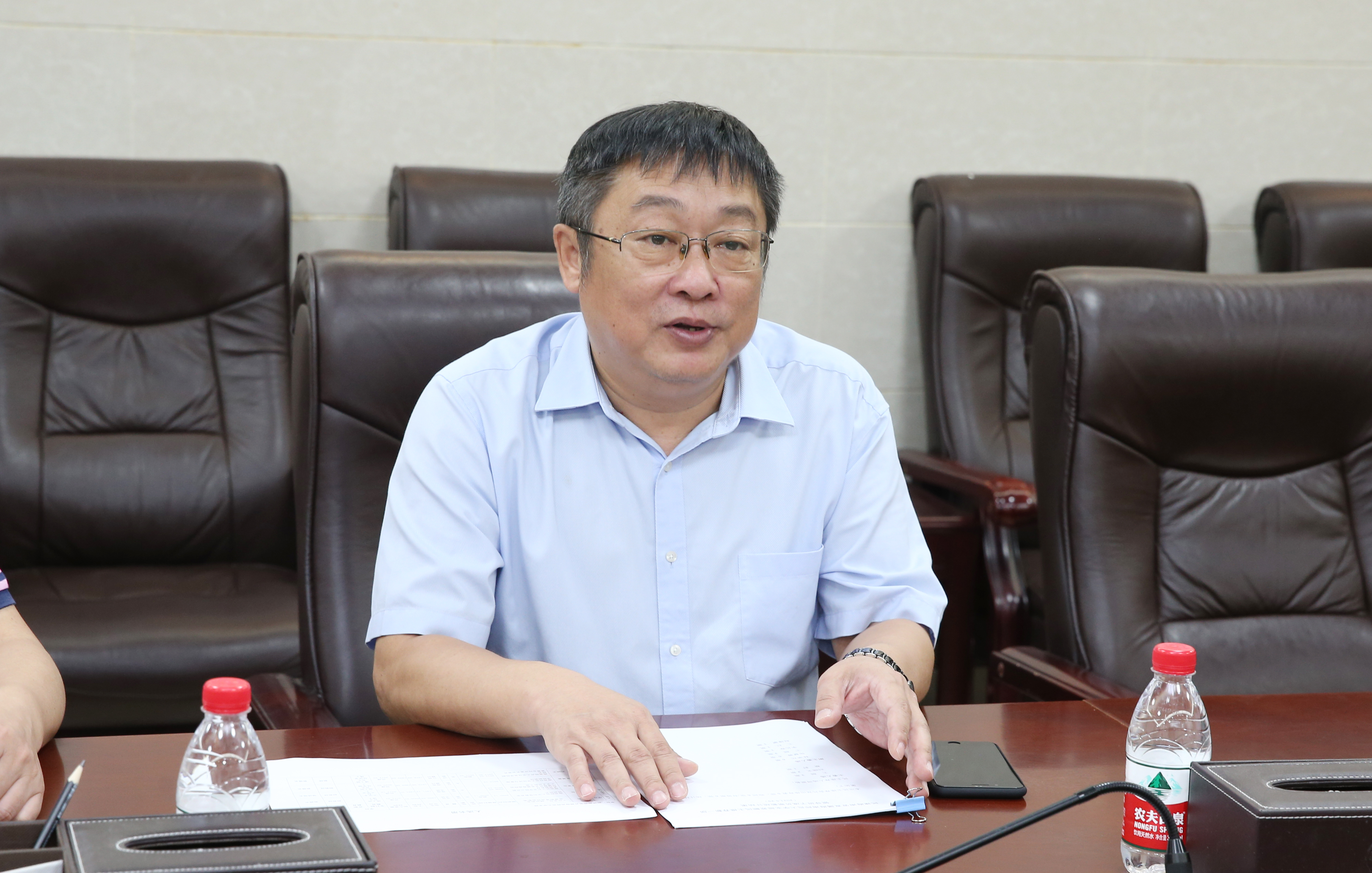 民建海师支部召开换届情况通报会