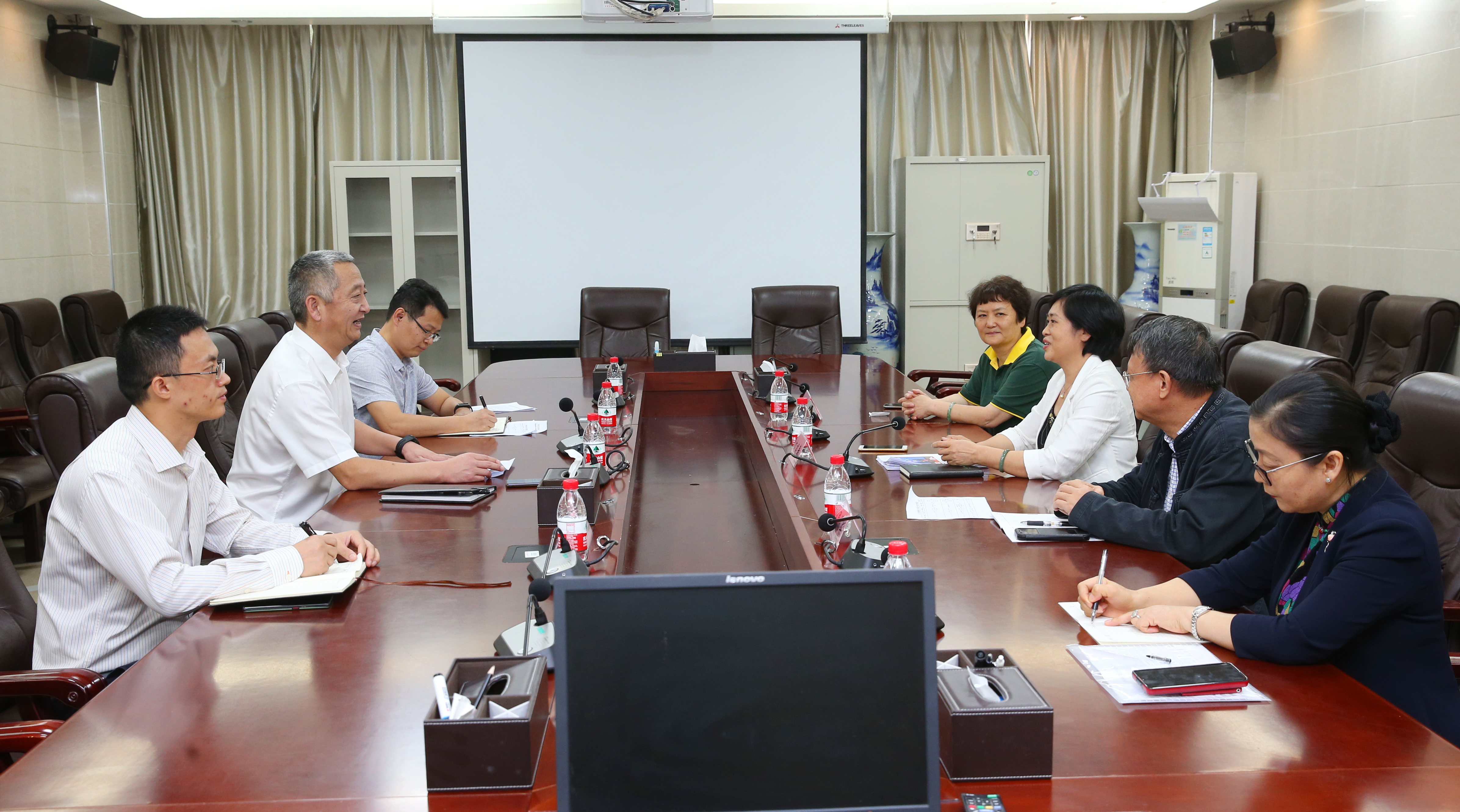 九三学社海南省委来校协商九三学社海南师范大学委员会换届事宜