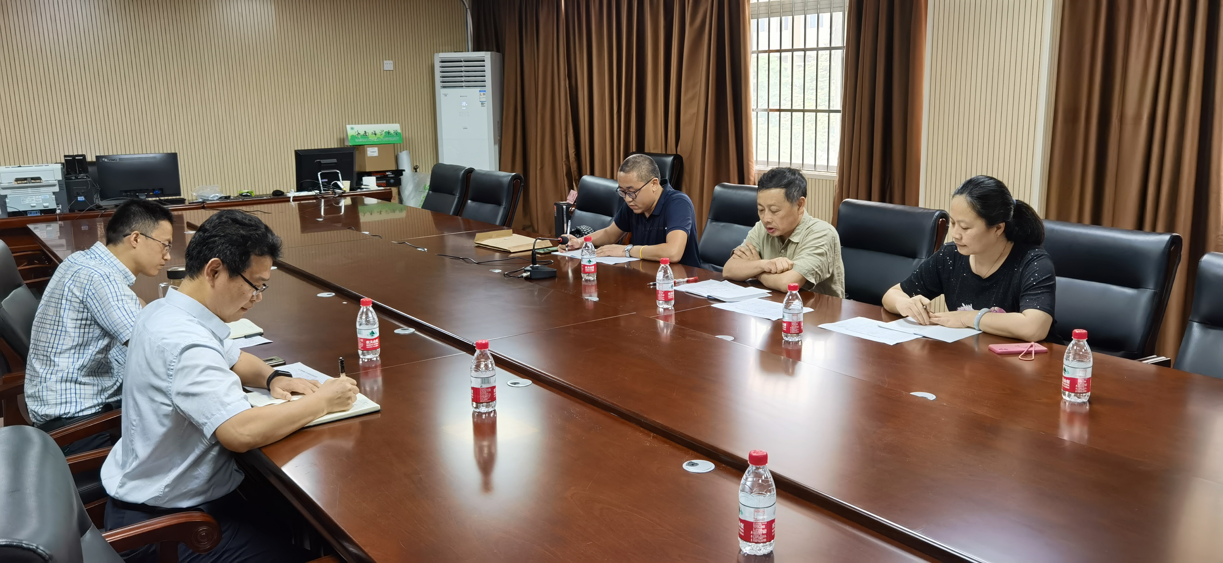 农工民主党海师支部召开换届情况通报会